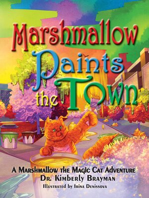 cover image of Marshmallow Paints the Town